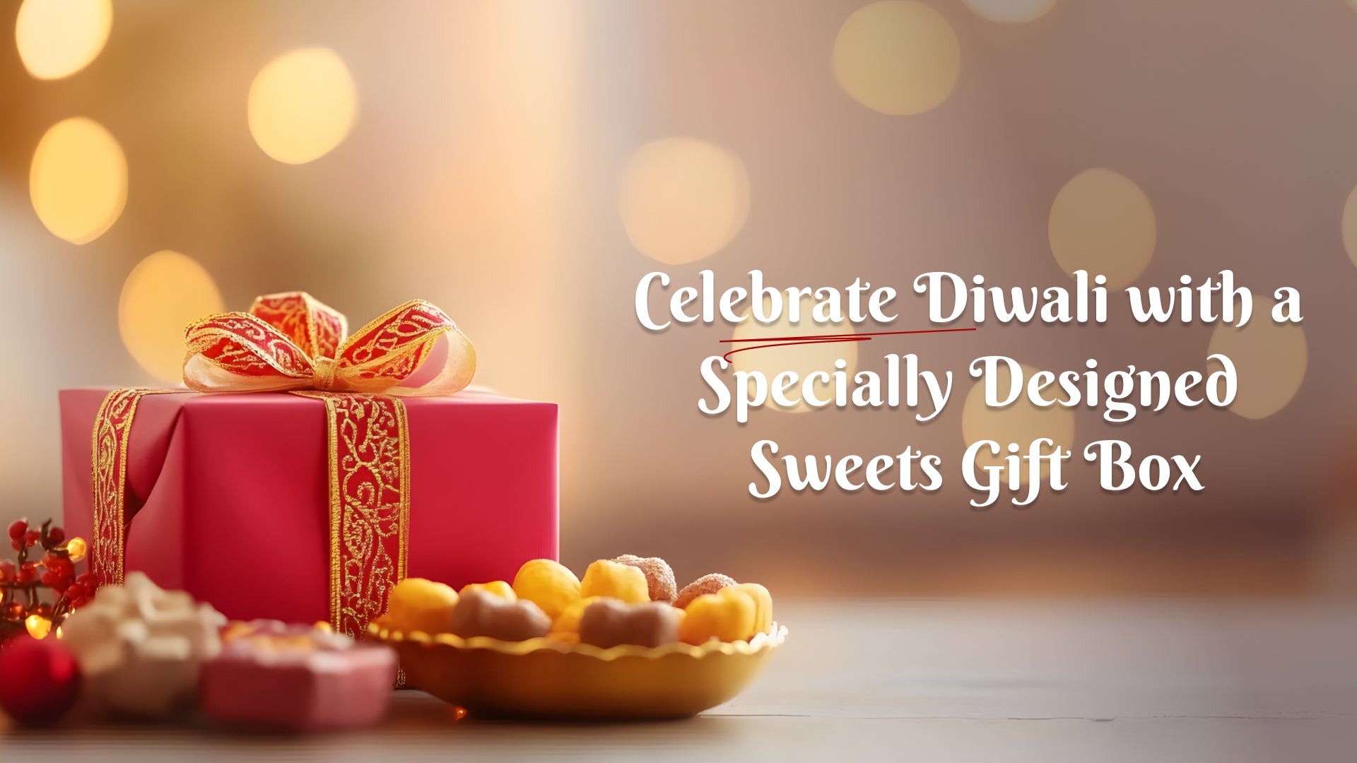 Celebrate Diwali with a Specially Designed Sweets Gift Box