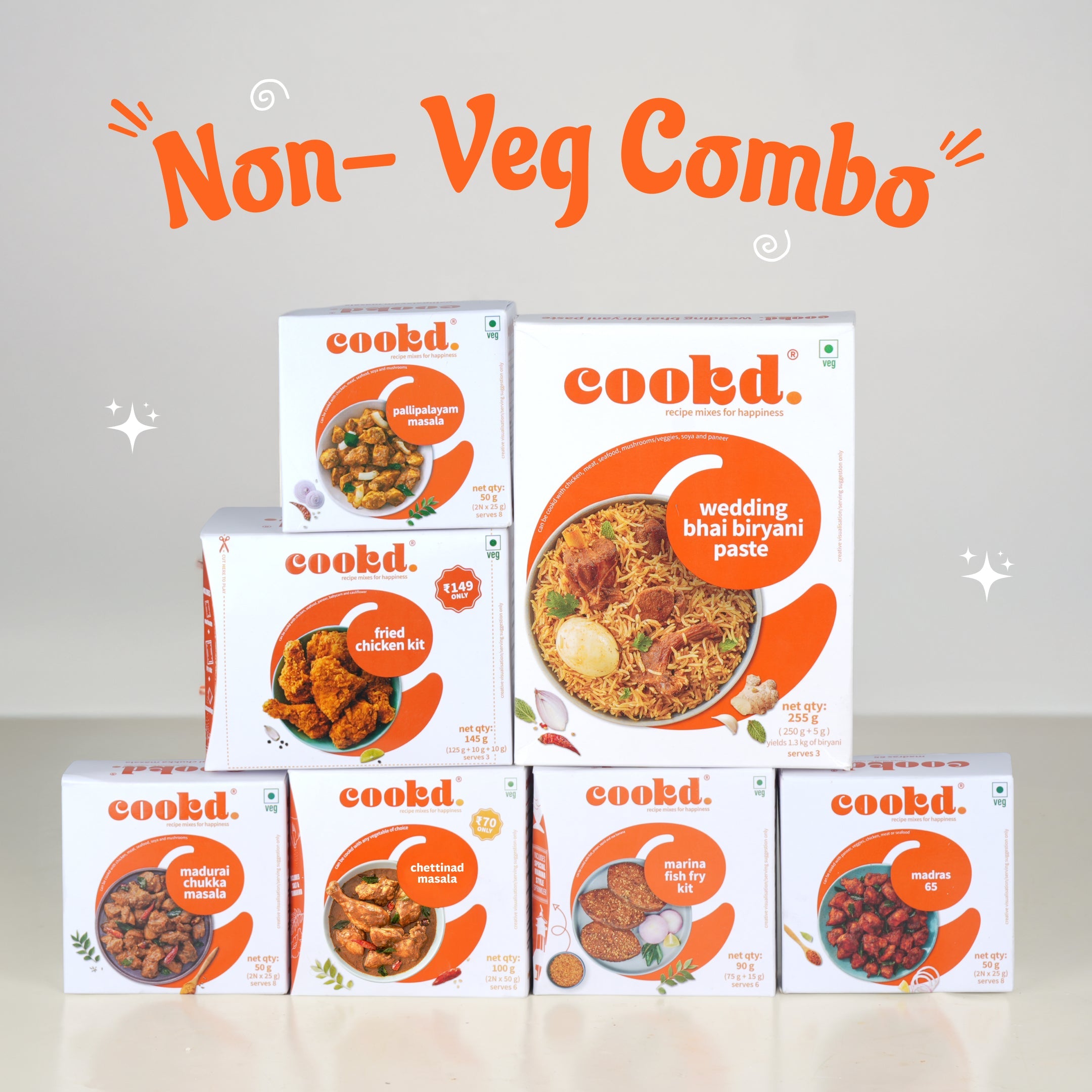 Authentic Non-Veg Masala Pastes - Cookd