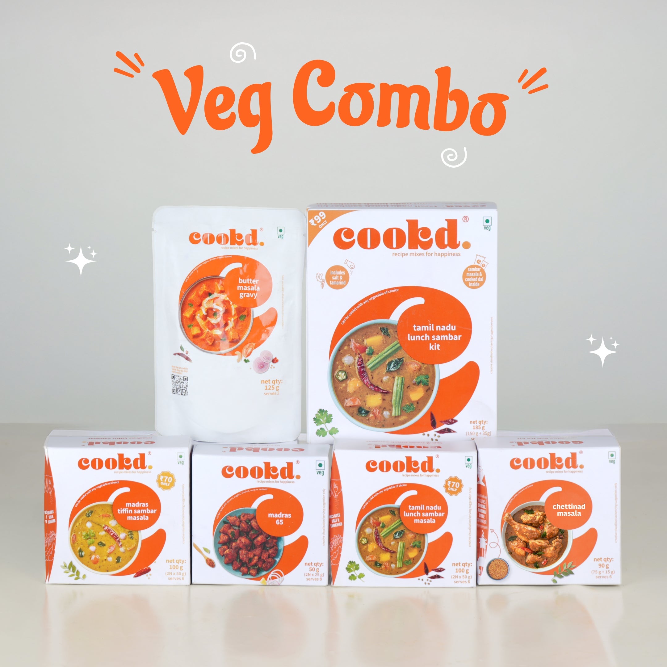 Authentic Veg Combo - Cookd