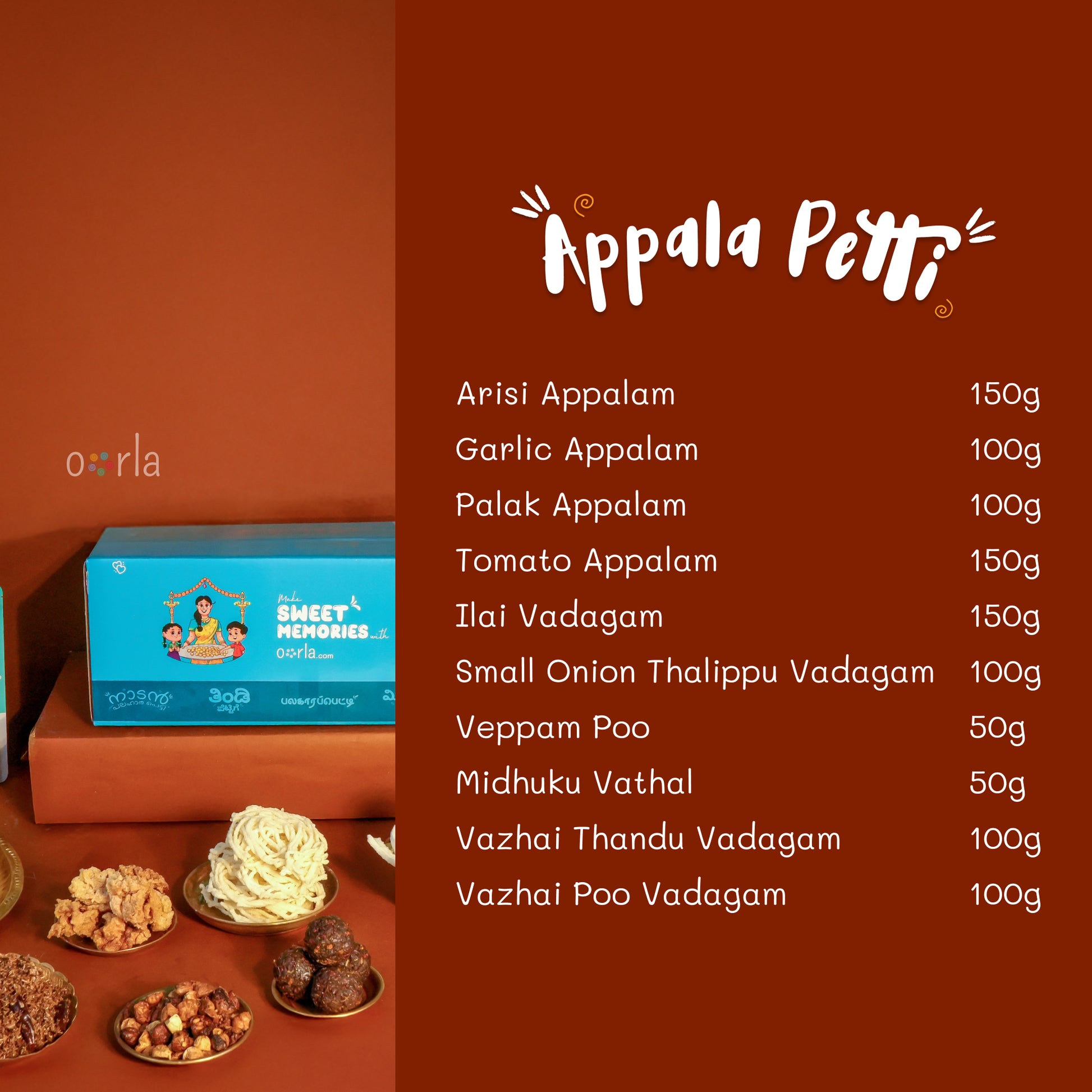 Appala Petti (Papad Box)