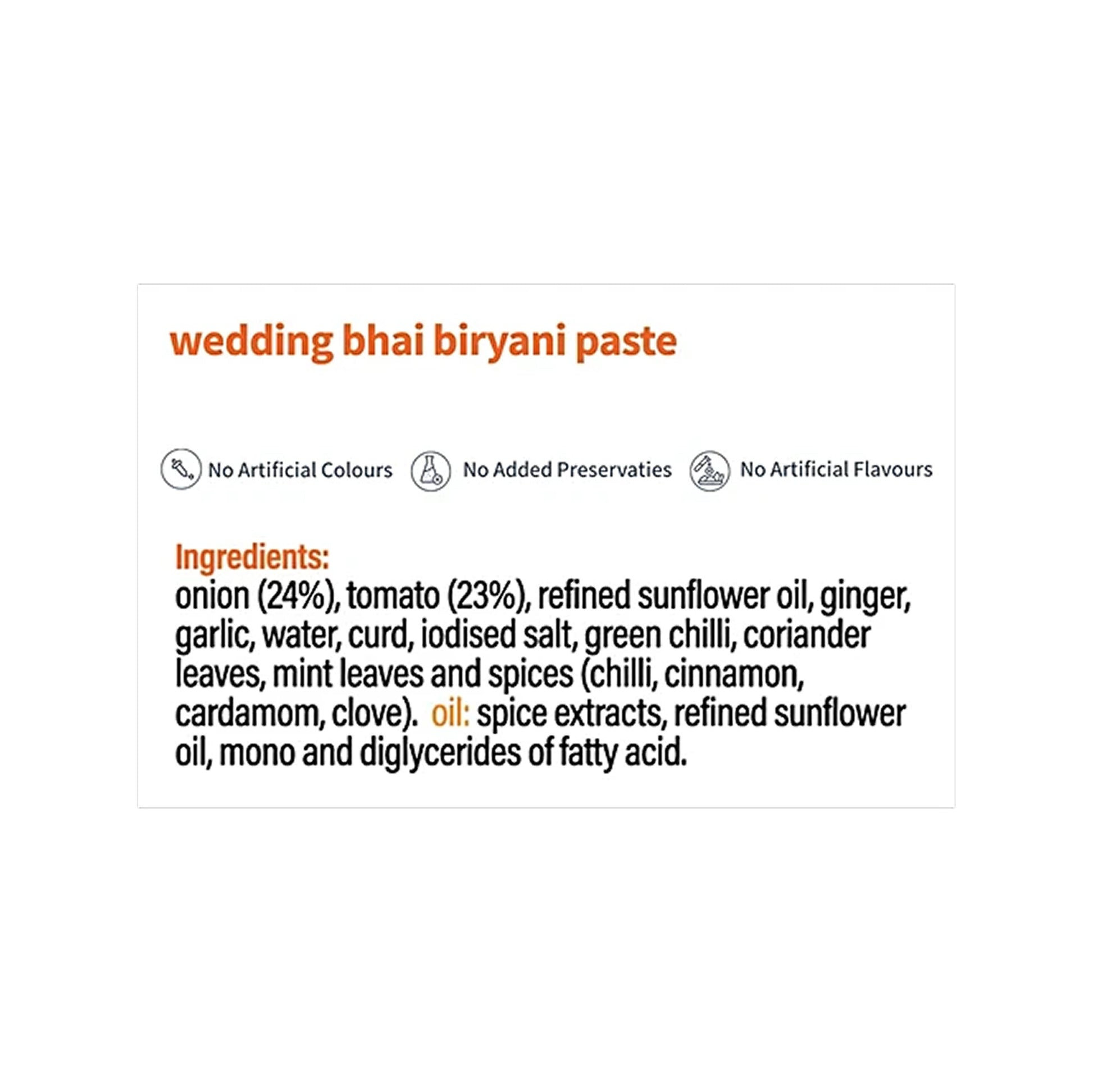 Wedding Bhai Biryani Paste - Cookd