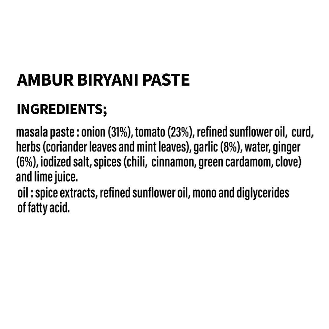 Ambur Biryani Paste - Cookd