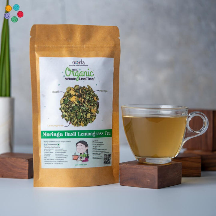 Moringa Basil Lemongrass Tea