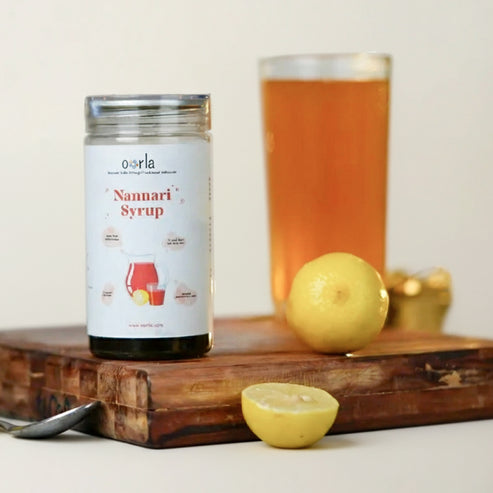 Nannari Root Syrup | Best Nannari Sarbath Online – Oorla