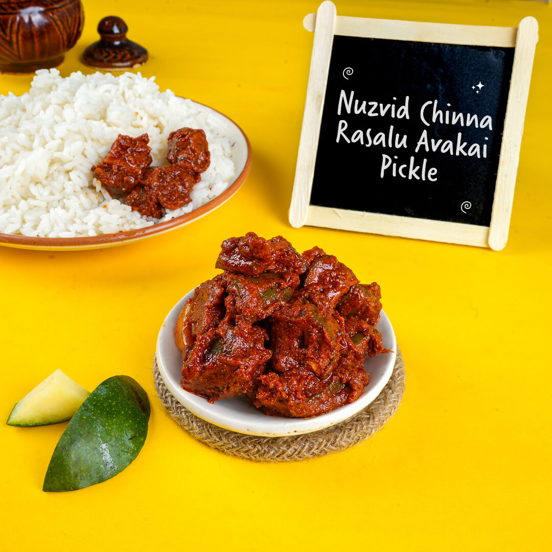 Nuzvid Chinna Rasalu Avakai Pickle