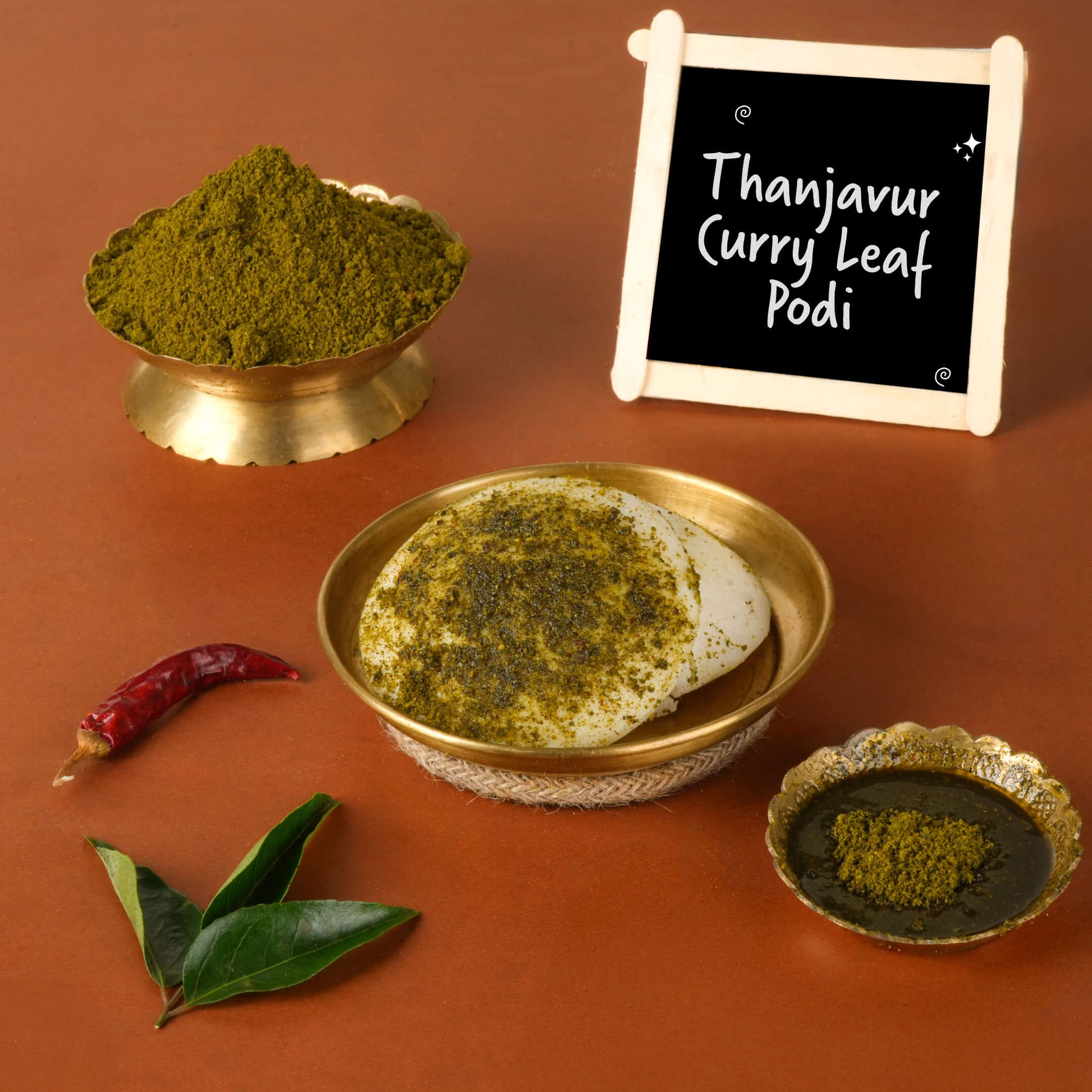 Buy Authentic Thanjavur Curry Leaf Podi Online from Oorla