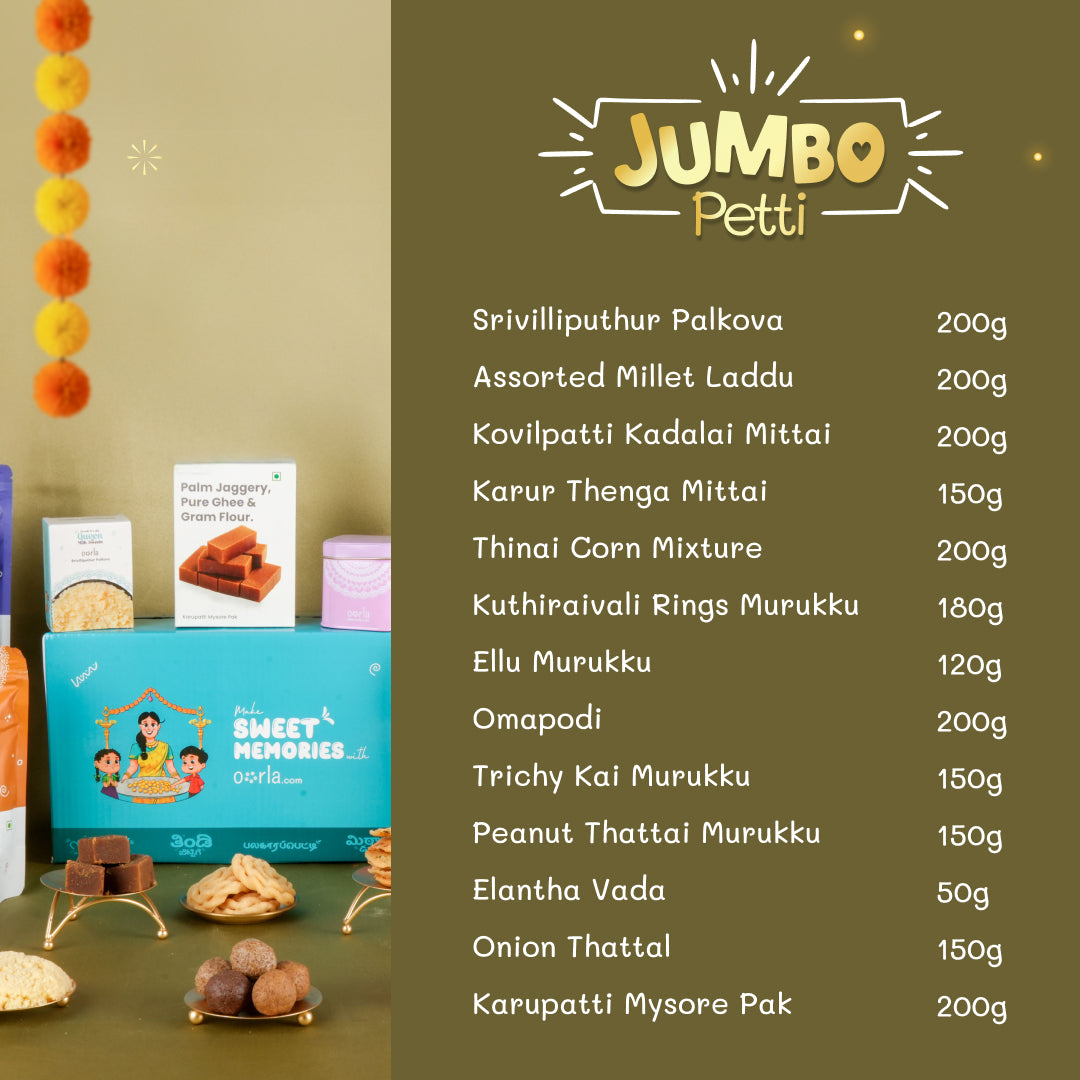 Jumbo Petti (13 Items)