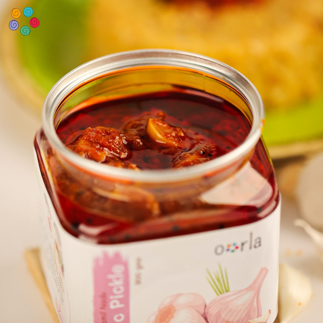 Tamil Nadu Garlic Pickle Oorla